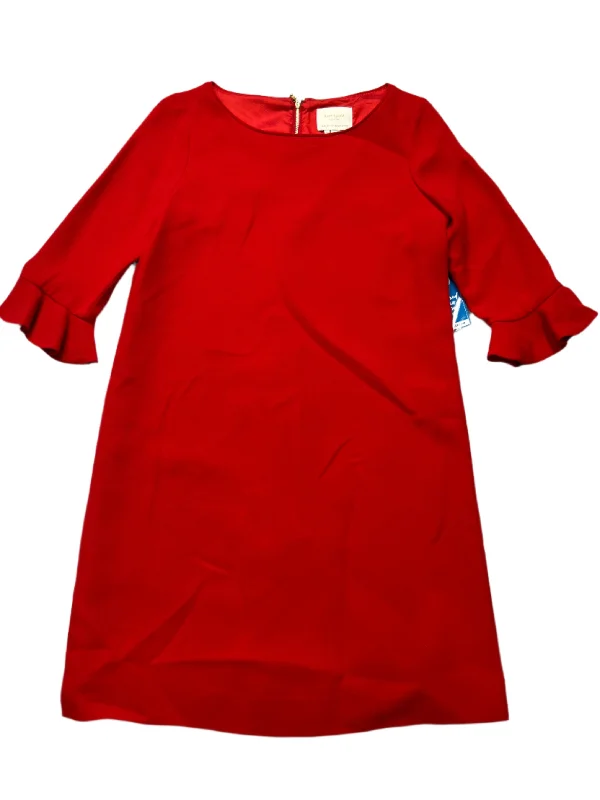 elegant dressDress Designer By Kate Spade In Red, Size: S