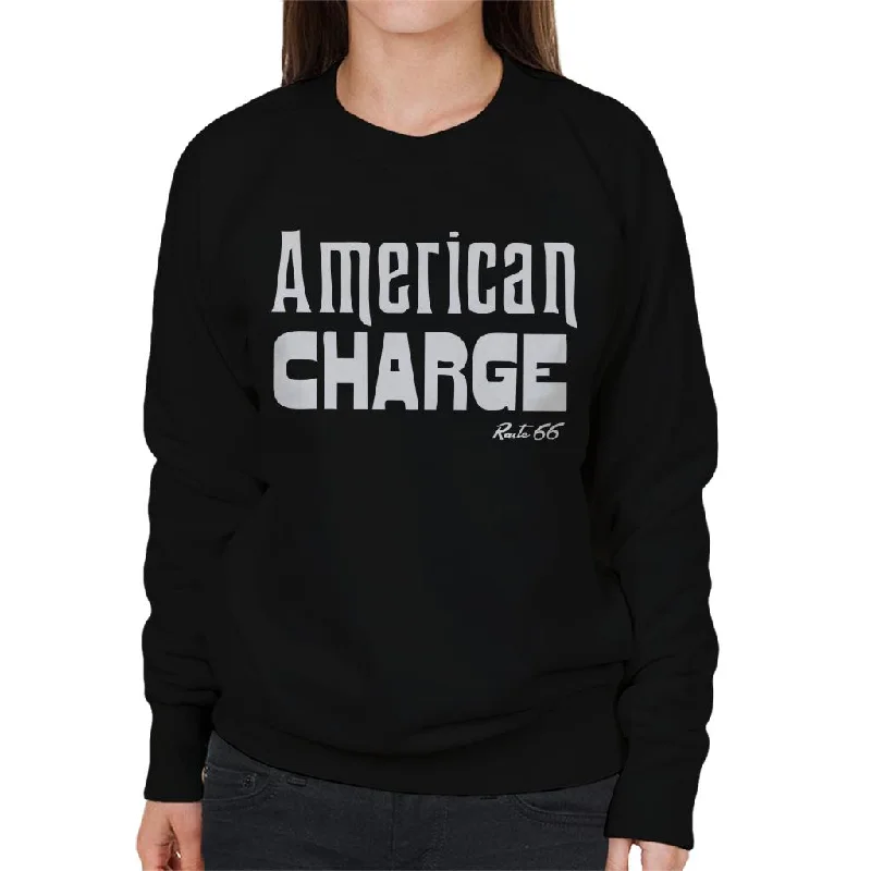 stylish athletic hoodieRoute 66 American Charge Women's Sweatshirt