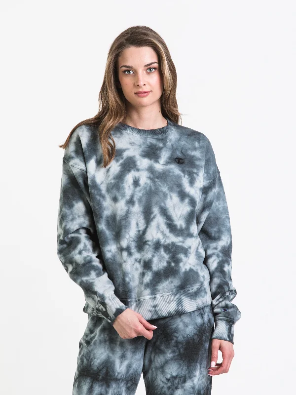 Price Slash CHAMPION RELAXED DYE CREW - CLEARANCE