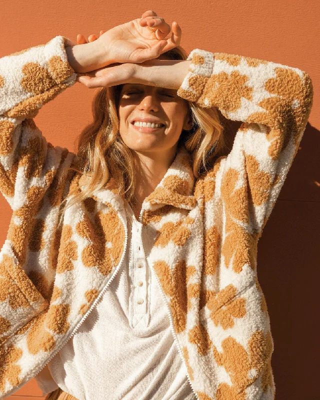 Early Access Cozy All Day Crew Neck Sweatshirt - Cosmic Khaki