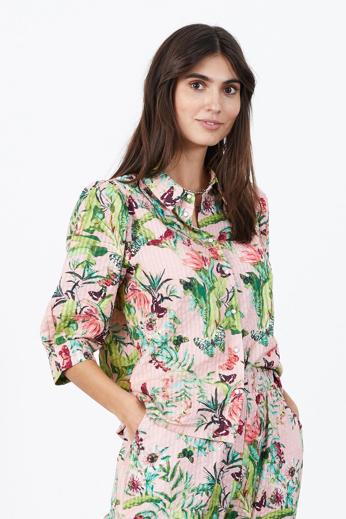 shift dressLollys Laundry Bono Shirt - Flower Print