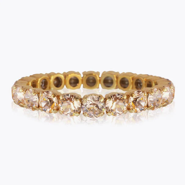 minimalistic dressCaroline Svedbom Gia Studded Gold Bracelet - Silk