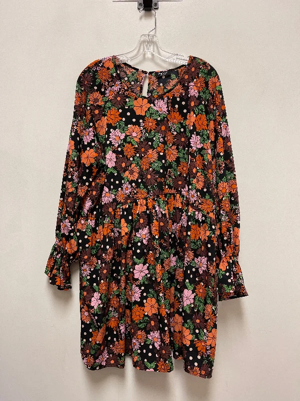 Savings Galore shift dressDress Casual Short By Clothes Mentor In Floral Print, Size: M Savings Galore shift dressDress Casual Short By Clothes Mentor In Floral Print, Size: M
