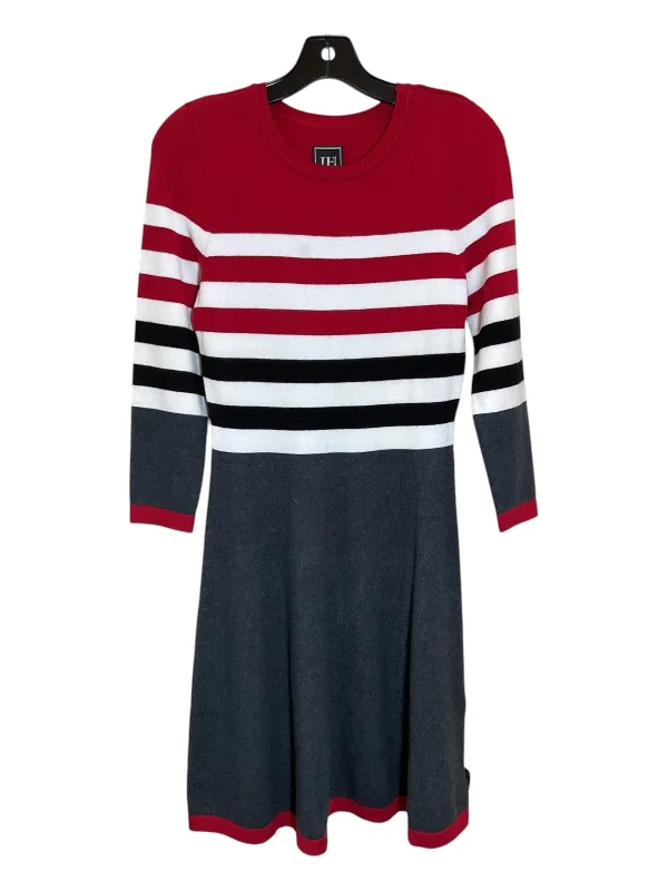 Today’s Deal wool dressDress Work By Clothes Mentor In Grey & Red, Size: S