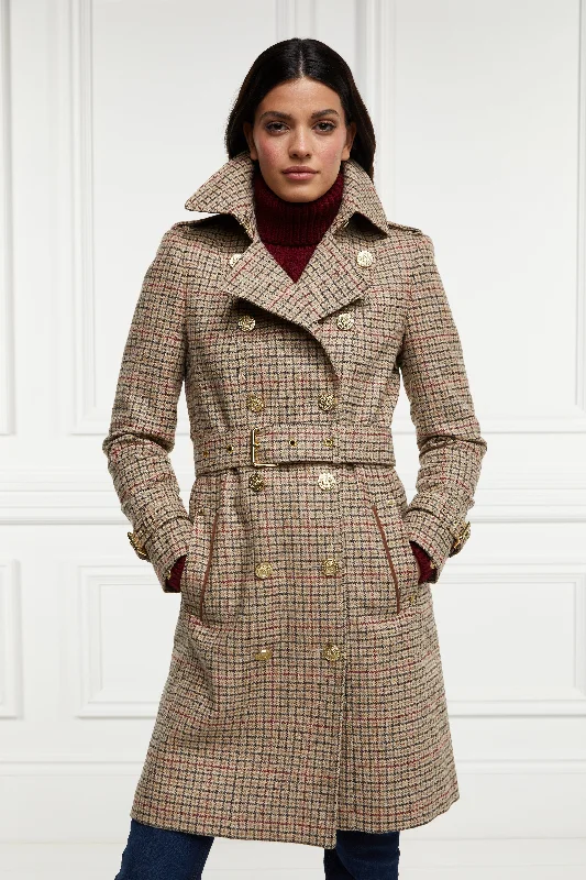 minimalist jacketMarlborough Trench Coat (Charlton Tweed)