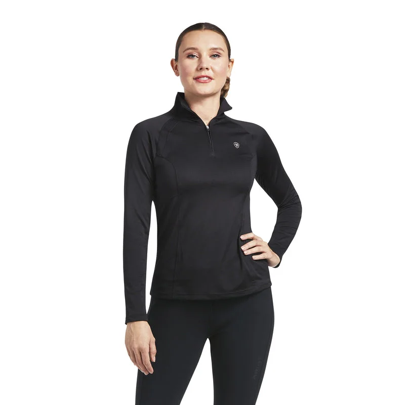 premium puffer coatAriat Women's Sunstopper 2.0 1/4 Zip Baselayer, Black