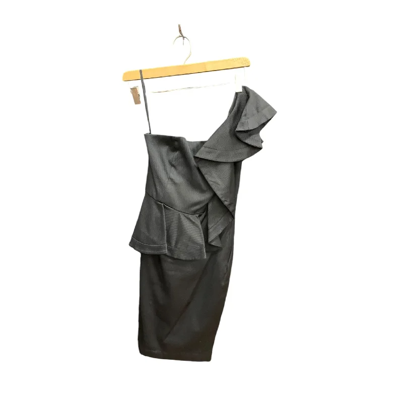 Steals and Deals wool dressDress Party Short By White House Black Market In Black, Size: 0