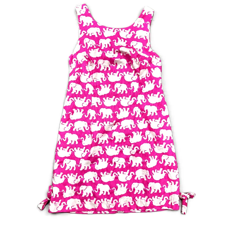 Now or Never office dressAnimal Print Dress Designer By Lilly Pulitzer, Size: S