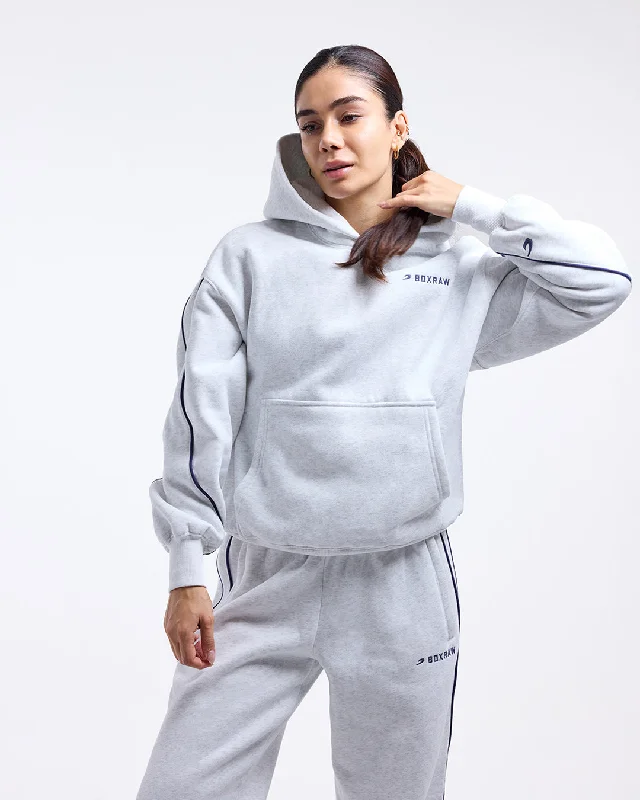 Seasonal Clearance JoAnn Hoodie - Grey Marl