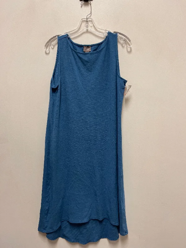 Limited Stock midi dressDress Casual Short By Chicos In Blue, Size: M