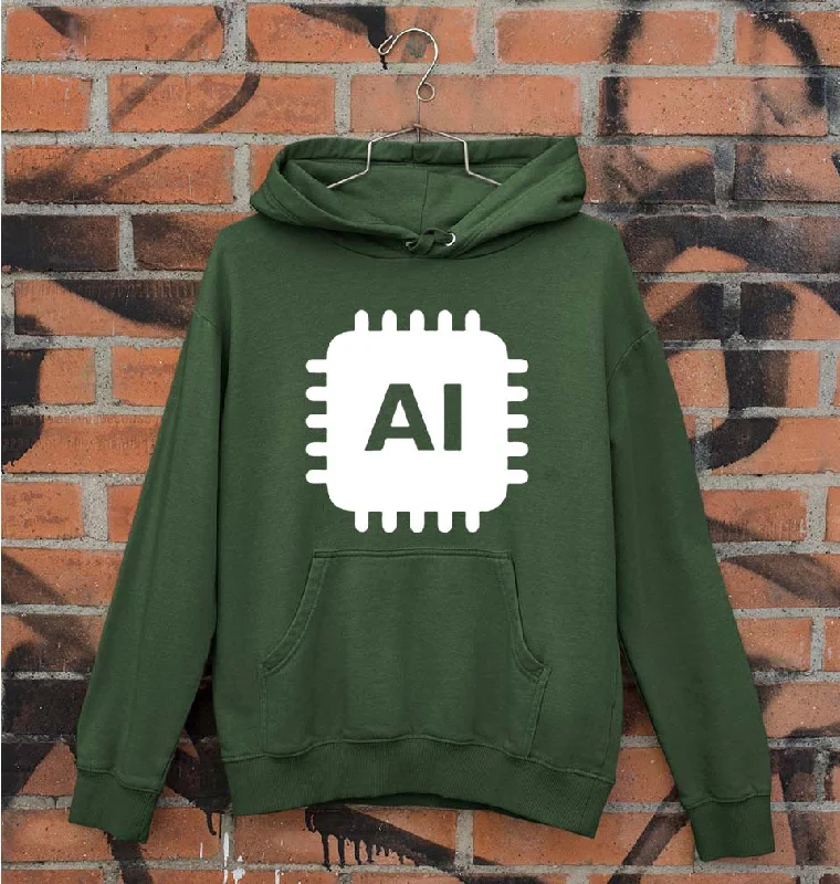 sleek zip-up hoodieArtificial intelligence (AI) Unisex Hoodie for Men/Women