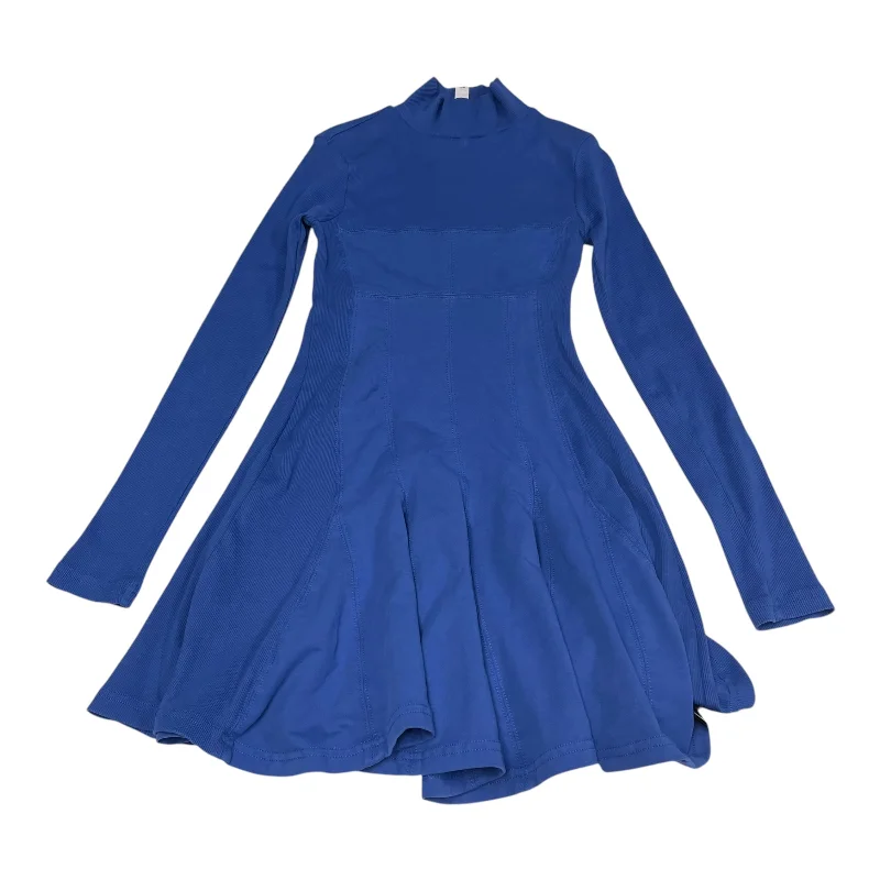 Limited Availability one-shoulder dressDress Casual Short By Daily Practice By Anthropologie In Blue, Size: Xxs Limited Availability one-shoulder dressDress Casual Short By Daily Practice By Anthropologie In Blue, Size: Xxs
