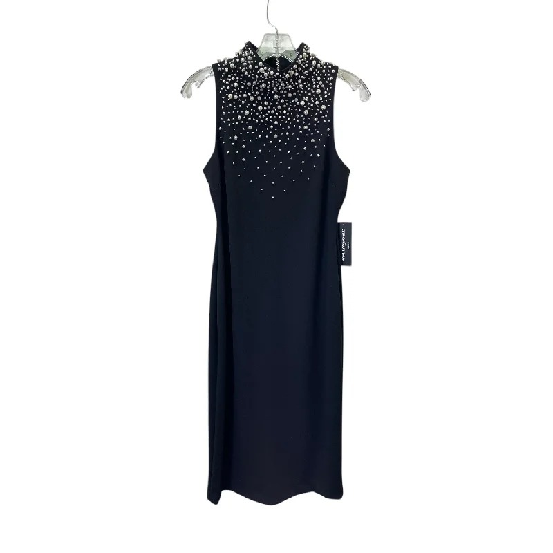 flowy dressDress Designer By Karl Lagerfeld In Black, Size:S