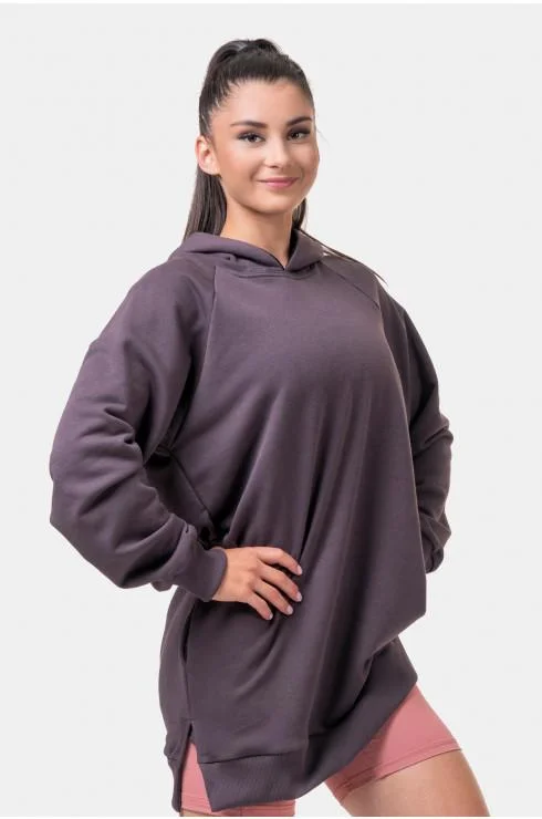 Today’s Special Nebbia Everyday Hero Hooded Long Sweatshirt - Maroon