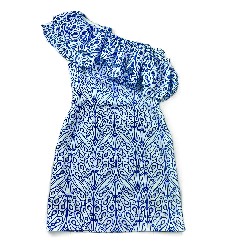 Special Buy wrap dressBlue & White Dress Designer By Lilly Pulitzer, Size: Xs
