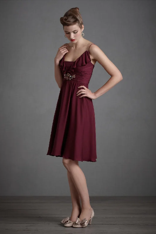 spaghetti strap dressBHLDN Couplet Dress - Berry