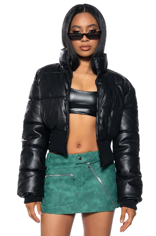 Epic Deals high-quality coatSLIM FIT PUFFER JACKET