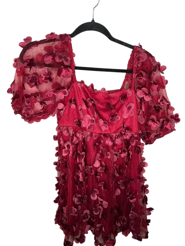 Exclusive Deal formal dressDress Party Short By Tcec In Red, Size: M