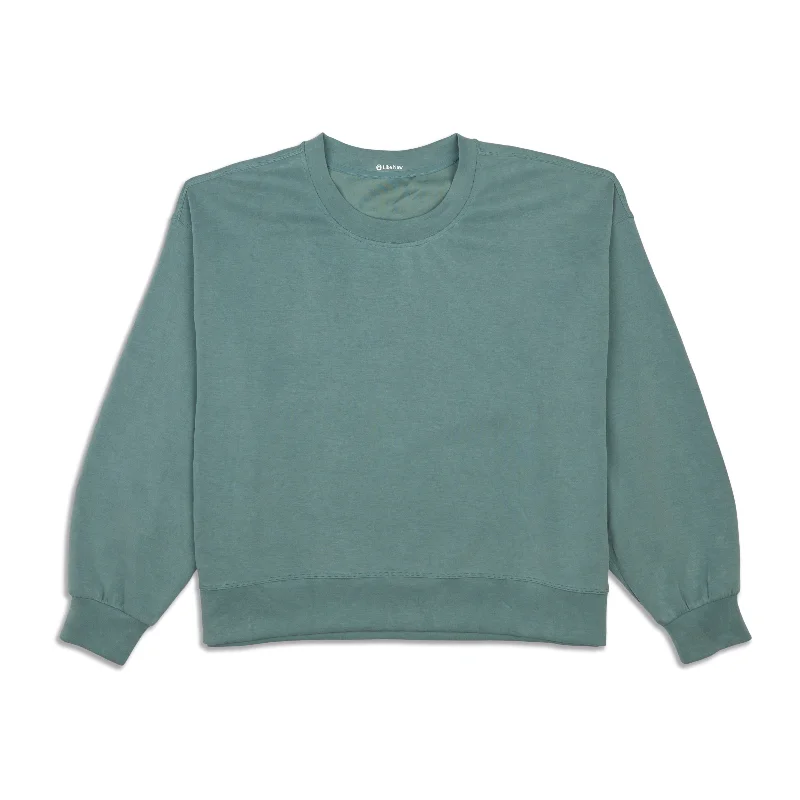 Deep Discounts Perfectly Oversized Cropped Crew