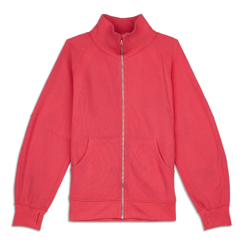 Clearance Items Scuba Oversized Funnel-Neck Full Zip - Resale