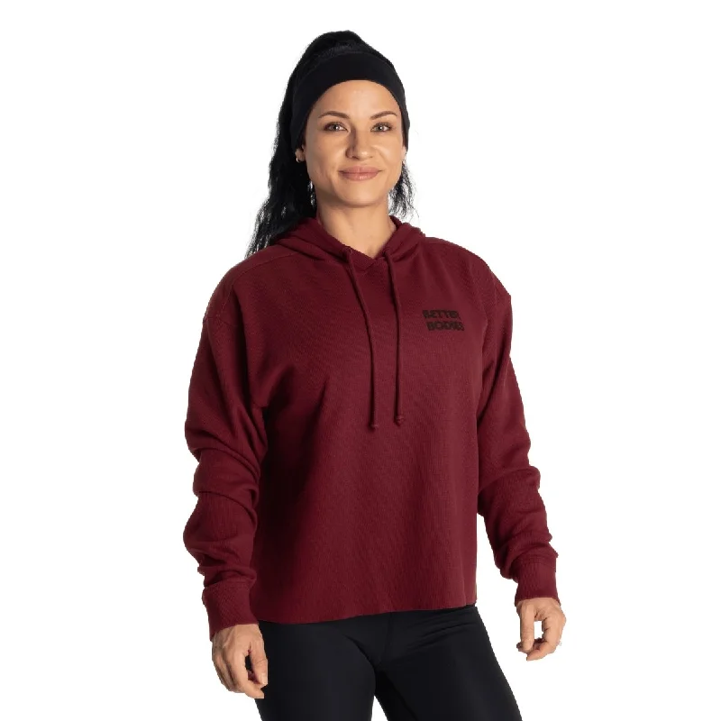 Can't Miss Better Bodies Empowered Thermal Sweater - Maroon