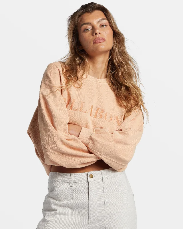 Factory Direct Sale Palmin Kendal Crewneck Sweatshirt - Baked Clay
