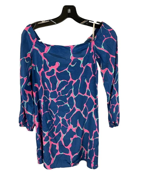 Act Fast formal dressBlue Dress Designer Lilly Pulitzer, Size Xs