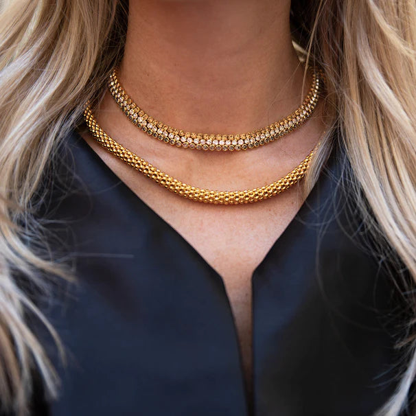 sophisticated dressCaroline Svedbom Classic Gold Chain Necklace