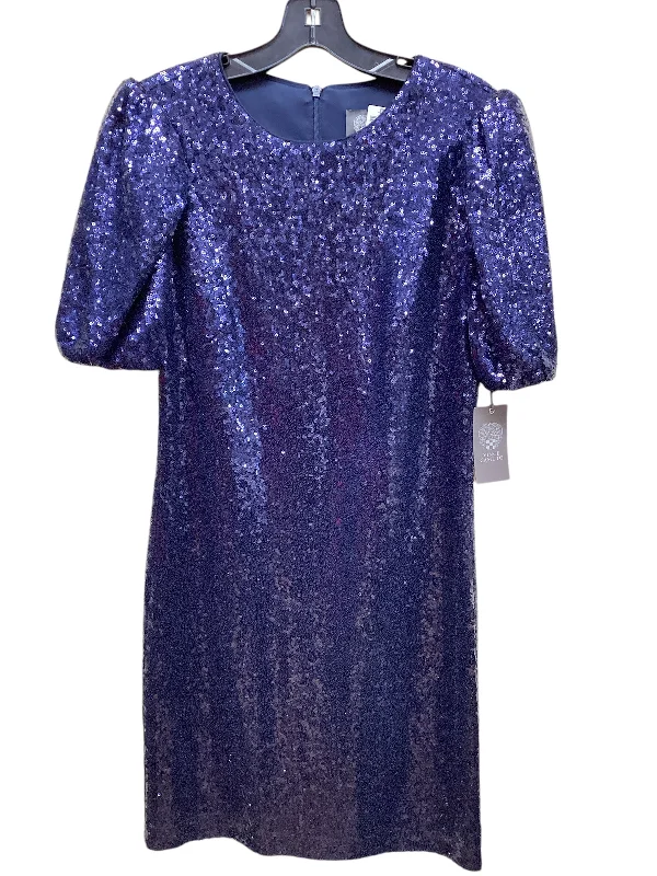 Blowout Sale sleek midi dressDress Party Midi By Vince Camuto In Blue, Size: 8