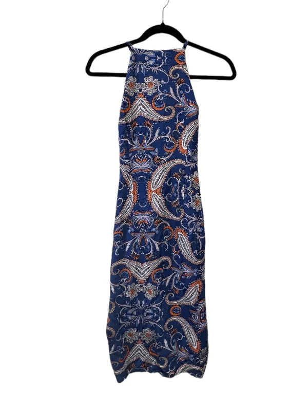 Reduced Prices long-sleeve floral dressBlue & Orange Dress Designer Yumi Kim, Size Xs Reduced Prices long-sleeve floral dressBlue & Orange Dress Designer Yumi Kim, Size Xs