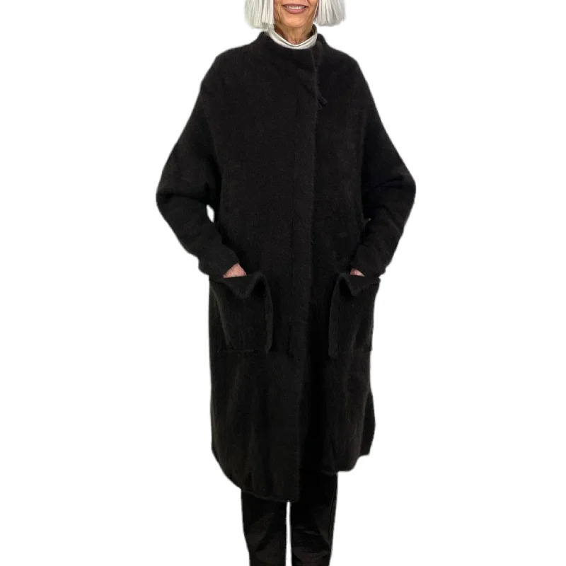 sporty outerwearRACCOON KNIT COAT