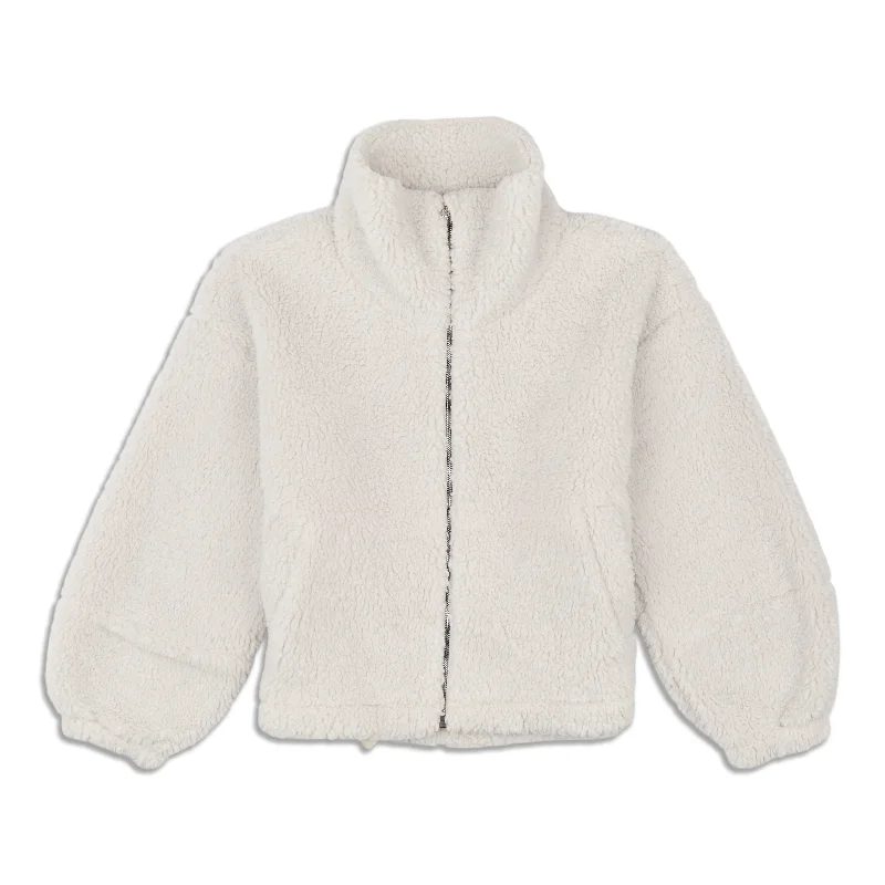 Overstock Cinchable Fleece Zip-Up - Resale