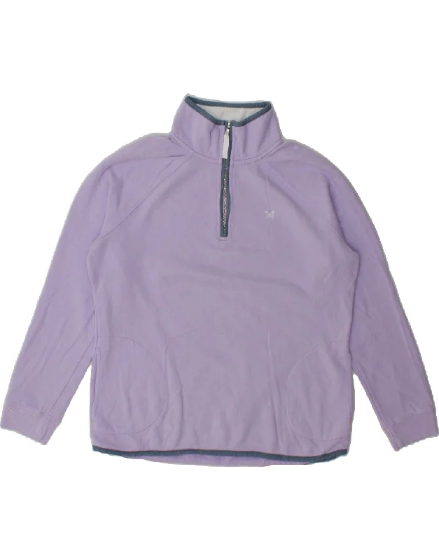Deal of the Week CREW CLOTHING Womens Zip Neck Sweatshirt Jumper UK 12 Medium Purple Deal of the Week CREW CLOTHING Womens Zip Neck Sweatshirt Jumper UK 12 Medium Purple