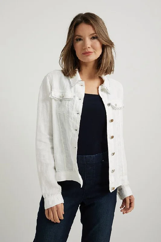 off-shoulder dressJoseph Ribkoff Sequin Trim Jacket