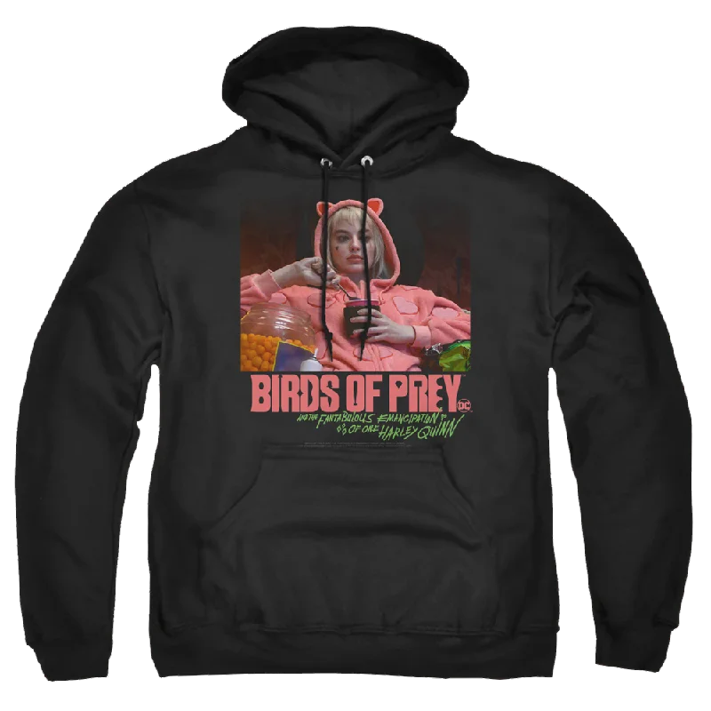 cozy pullover hoodieBirds of Prey Love Stinks - Pullover Hoodie