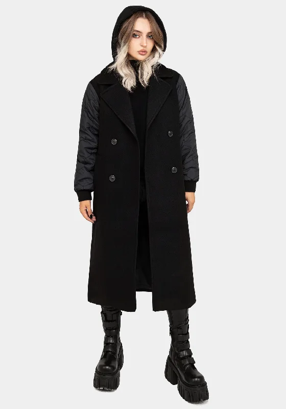 lightweight outerwearPrism Longline Bomber Coat