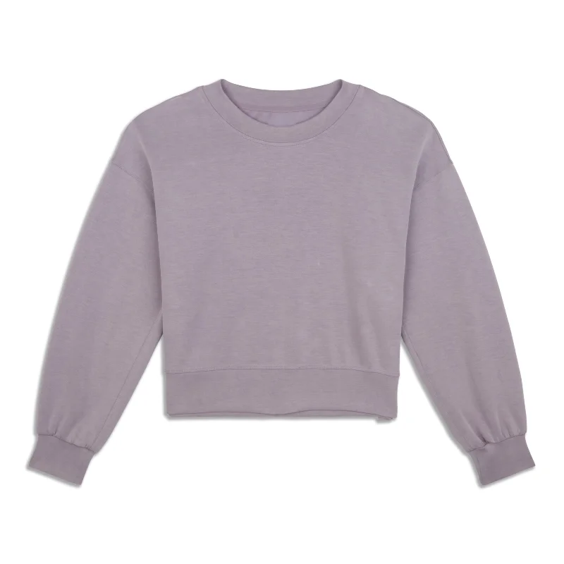 Price Break Perfectly Oversized Crop Crew - Resale