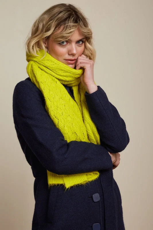 casual shift dressKING LOUIE Cress Yellow Ajour Borgo Scarf