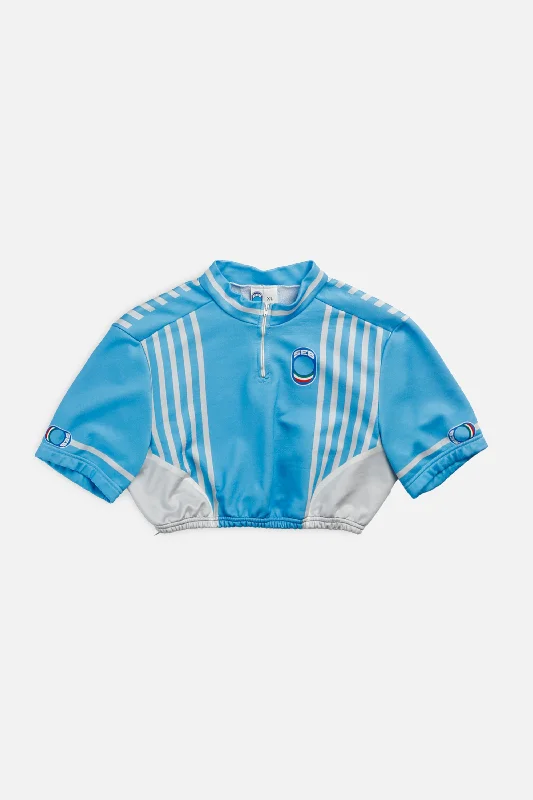 Closeout Sale athletic casual sweatshirtRework Crop Cycling Jersey - M