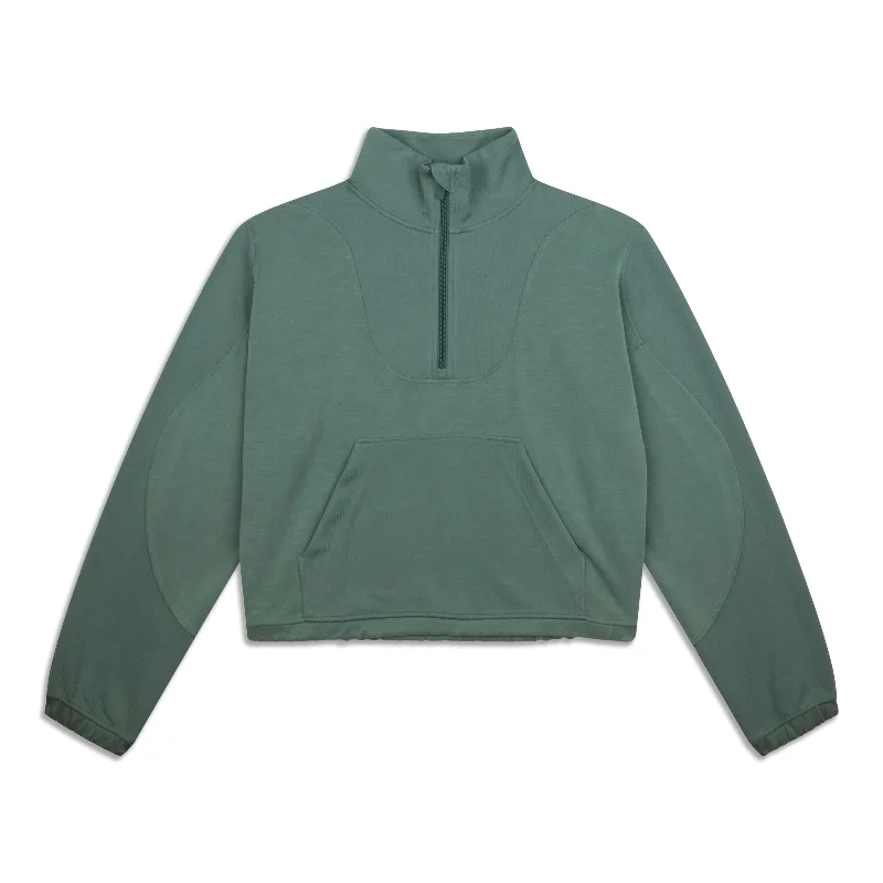 Exclusive Online Offer Brushed Softstreme Ribbed Half Zip - Resale