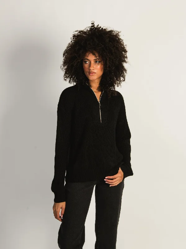 Price Cut PRINCESS POLLY FERRY ZIP FRONT SWEATER