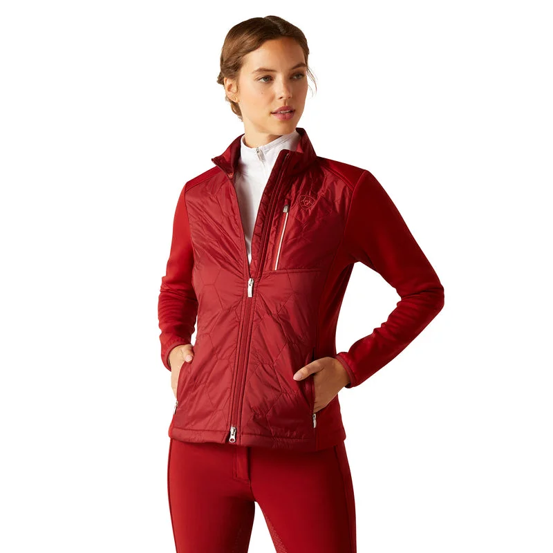 lightweight winter coatAriat Women's Fusion Insulated Jacket, Sun-Dried Tomato