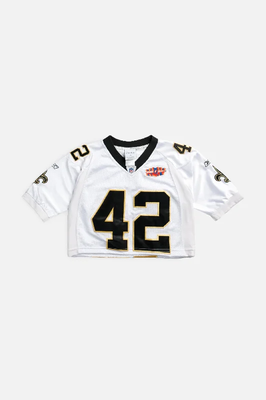 urban workout sweatshirtRework Crop New Orleans Saints NFL Jersey - XS