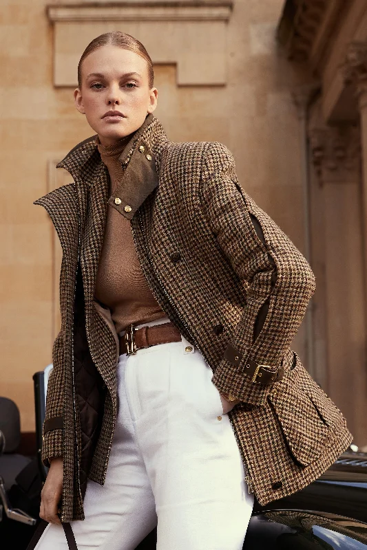 Massive Deals premium coatBalmoral Field Coat (Hailes Green Tweed)