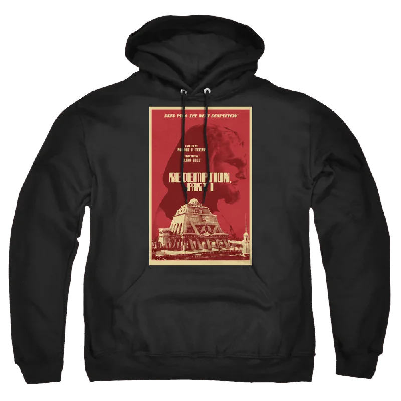 Act Now casual hoodie for menStar Trek The Next Generation Tng Season 4 Episode 26 - Pullover Hoodie