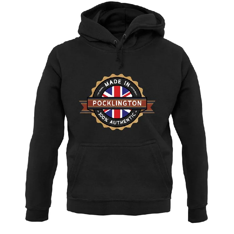 lightweight pullover hoodieMade In Pocklington 100% Authentic Unisex Hoodie