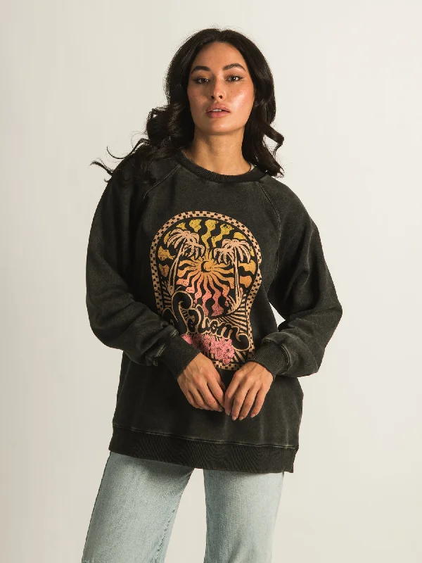 Grand Opening Sale VOLCOM STONE MAGIC BOYFRIEND CREW  - CLEARANCE