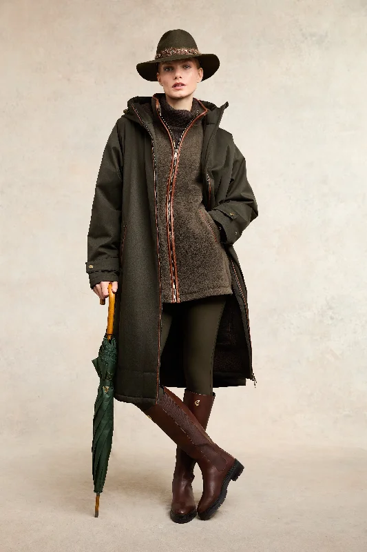 Quick Sale high-fashion coatOne-Size Waterproof Coat (Khaki)