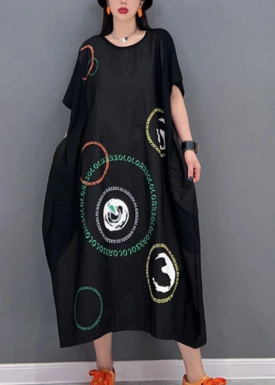 Stock Clearance puff sleeve dressStylish Black O-Neck Patchwork Print Vacation Long Dresses Short Sleeve Stock Clearance puff sleeve dressStylish Black O-Neck Patchwork Print Vacation Long Dresses Short Sleeve