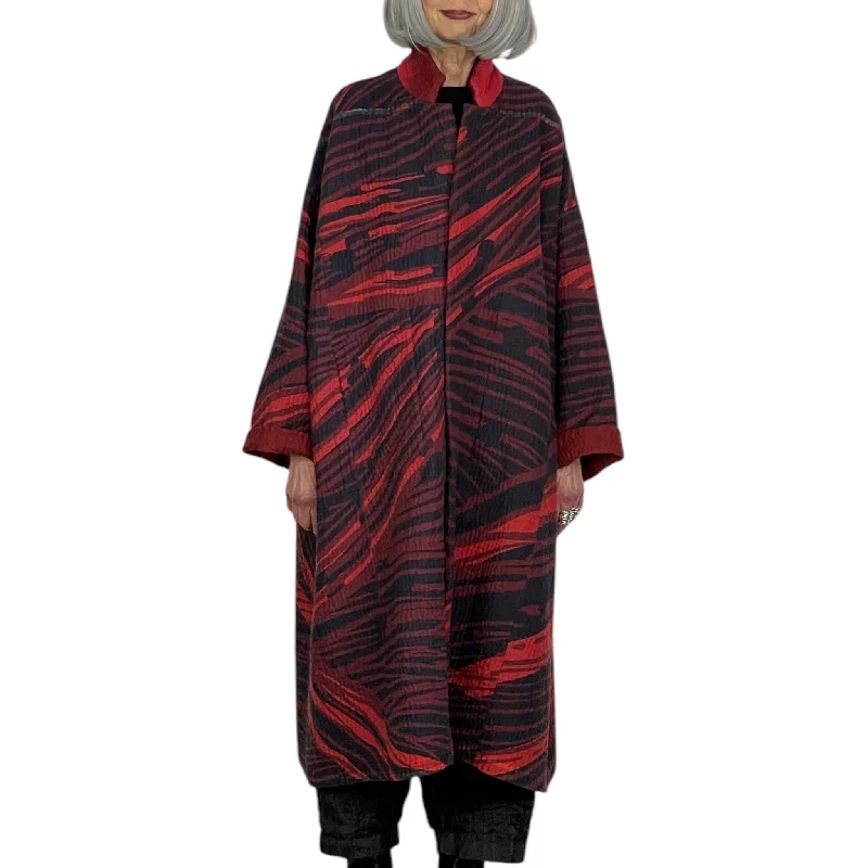 fashion coat with hoodMAGMA/OMBRE NEW OVERSIZED COAT